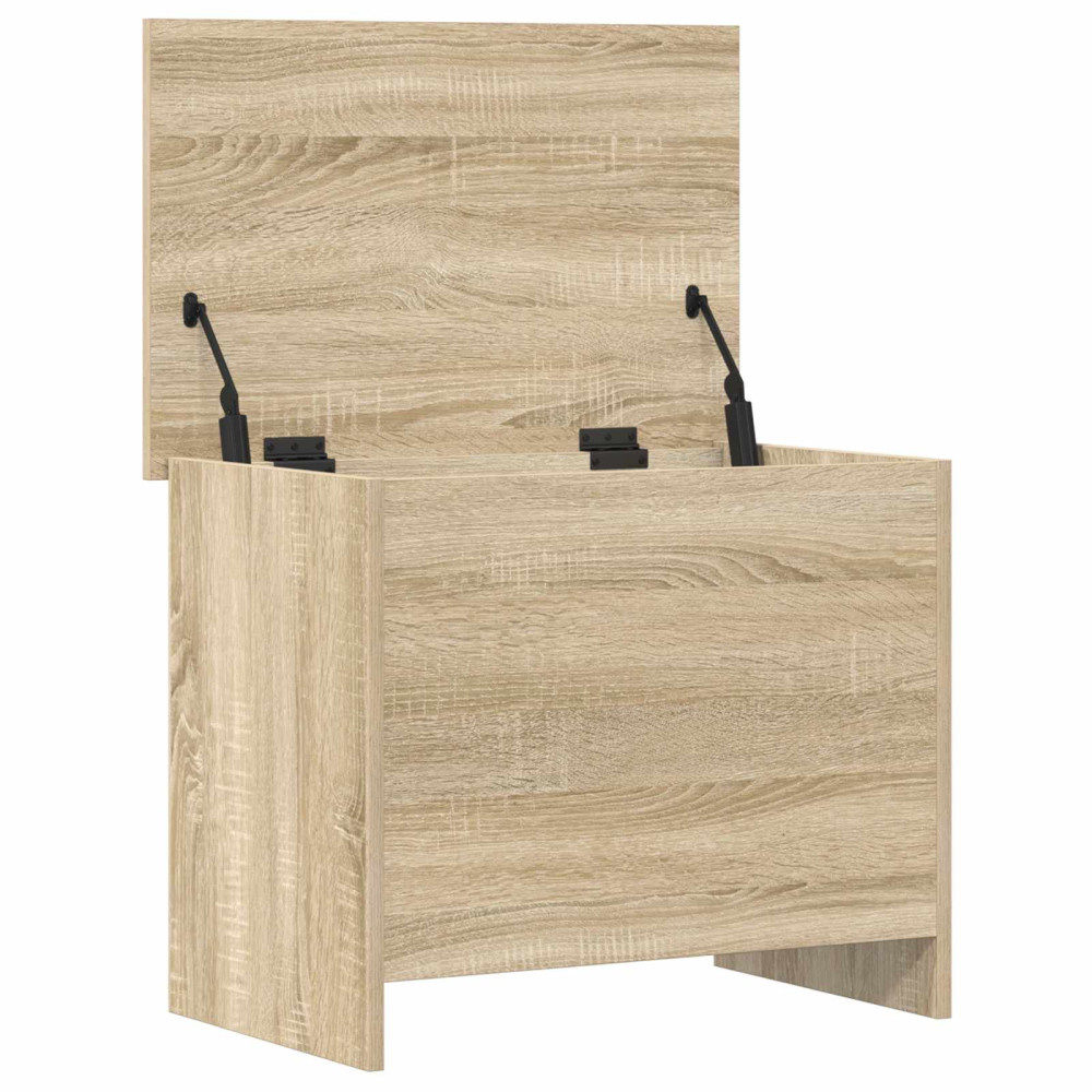 Produktbild för Förvaringskista Sonoma-ek 60 x 40 x 50 cm Konstruerat trä