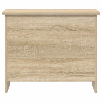 Produktbild för Förvaringskista Sonoma-ek 60 x 40 x 50 cm Konstruerat trä
