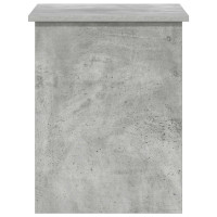 Produktbild för Förvaringskista Betonggrå 60 x 40 x 50 cm Konstruerat trä