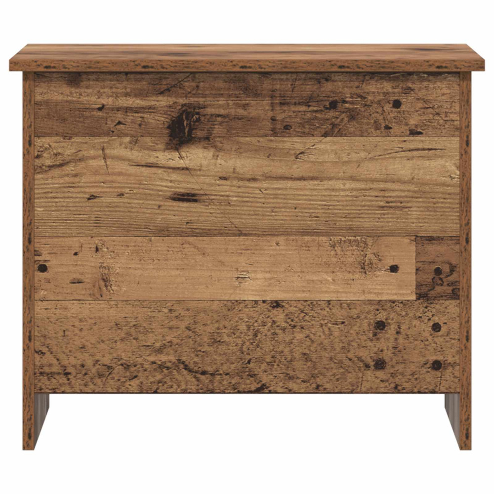 Produktbild för Förvaringskista Gammalt trä 60 x 40 x 50 cm Konstruerat trä