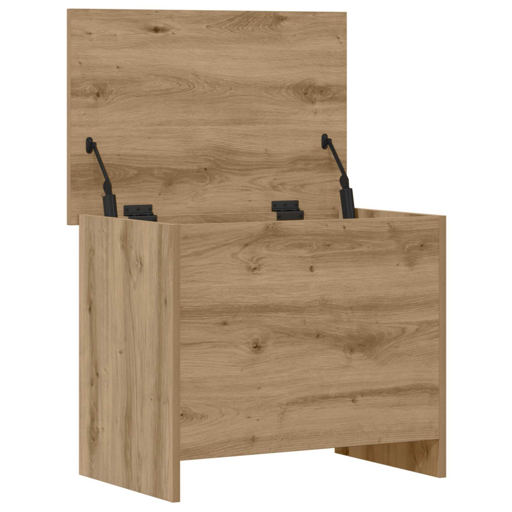 Produktbild för Förvaringskista Artisan-ek 60 x 40 x 50 cm Konstruerat trä