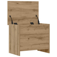 Produktbild för Förvaringskista Artisan-ek 60 x 40 x 50 cm Konstruerat trä