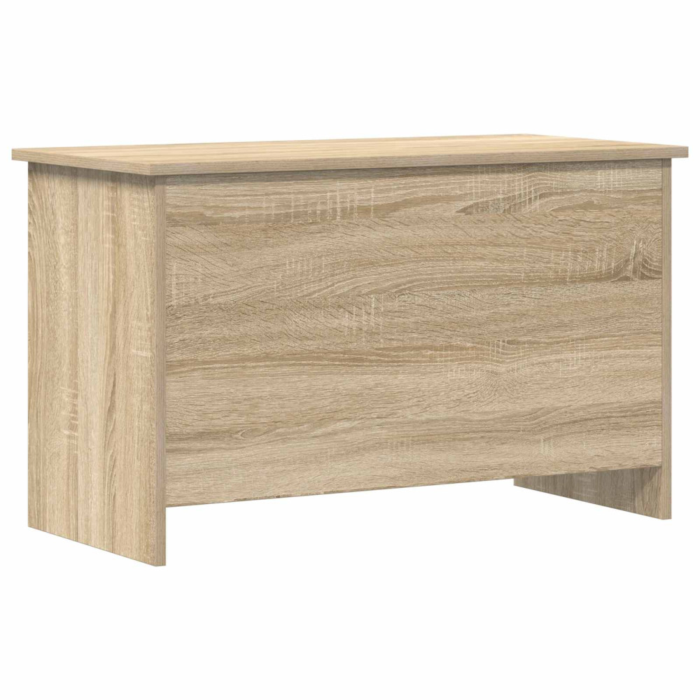Produktbild för Förvaringskista Sonoma-ek 80 x 40 x 50 cm Konstruerat trä
