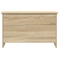 Produktbild för Förvaringskista Sonoma-ek 80 x 40 x 50 cm Konstruerat trä