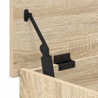 Produktbild för Förvaringskista Sonoma-ek 80 x 40 x 50 cm Konstruerat trä