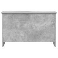 Produktbild för Förvaringskista Betonggrå 80 x 40 x 50 cm Konstruerat trä