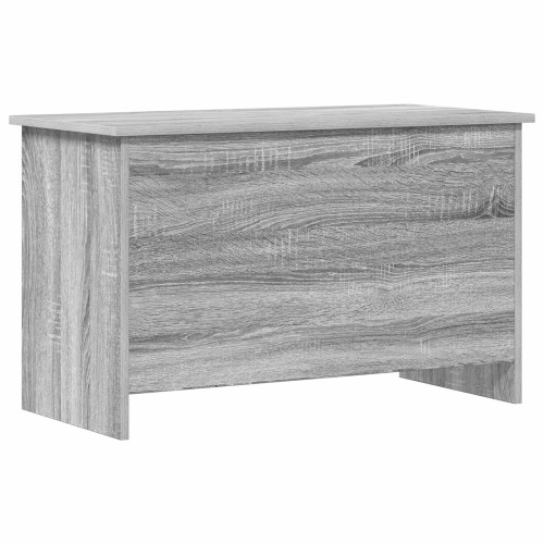 vidaXL Förvaringskista Grå Sonoma 80 x 40 x 50 cm Konstruerat trä