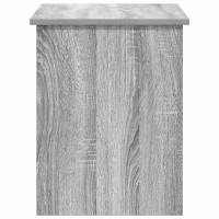 Produktbild för Förvaringskista Grå Sonoma 80 x 40 x 50 cm Konstruerat trä