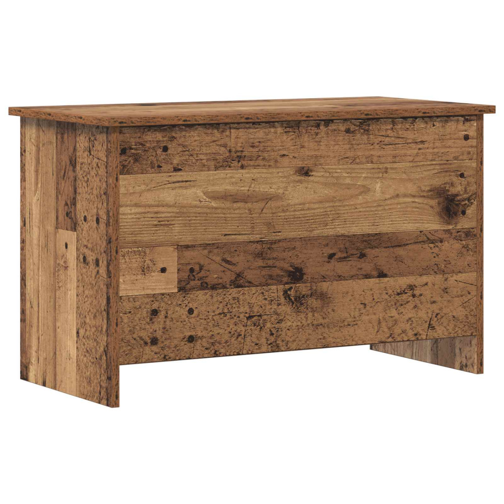 Produktbild för Förvaringskista Gammalt trä 80 x 40 x 50 cm Konstruerat trä
