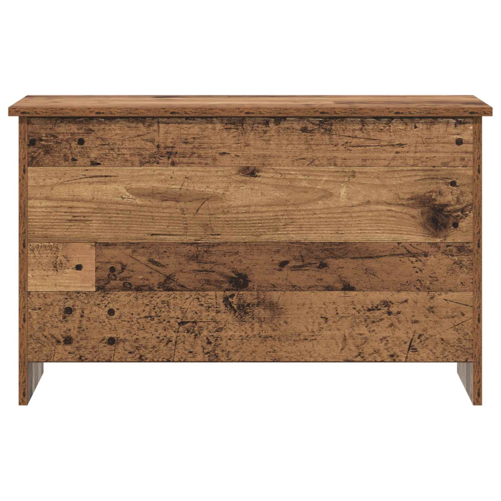 Produktbild för Förvaringskista Gammalt trä 80 x 40 x 50 cm Konstruerat trä
