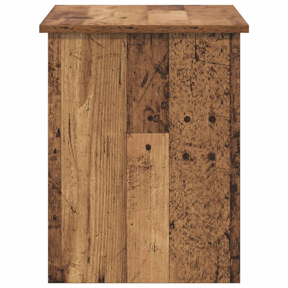 Produktbild för Förvaringskista Gammalt trä 80 x 40 x 50 cm Konstruerat trä