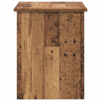 Produktbild för Förvaringskista Gammalt trä 80 x 40 x 50 cm Konstruerat trä
