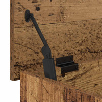 Produktbild för Förvaringskista Gammalt trä 80 x 40 x 50 cm Konstruerat trä