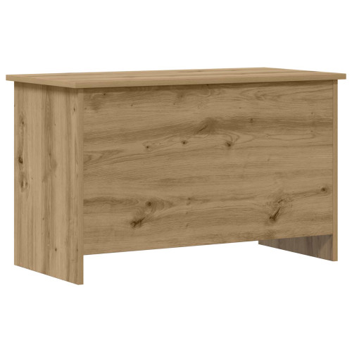 vidaXL Förvaringskista Artisan-ek 80 x 40 x 50 cm Konstruerat trä