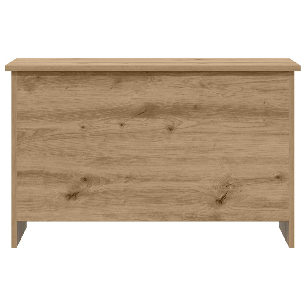 Produktbild för Förvaringskista Artisan-ek 80 x 40 x 50 cm Konstruerat trä