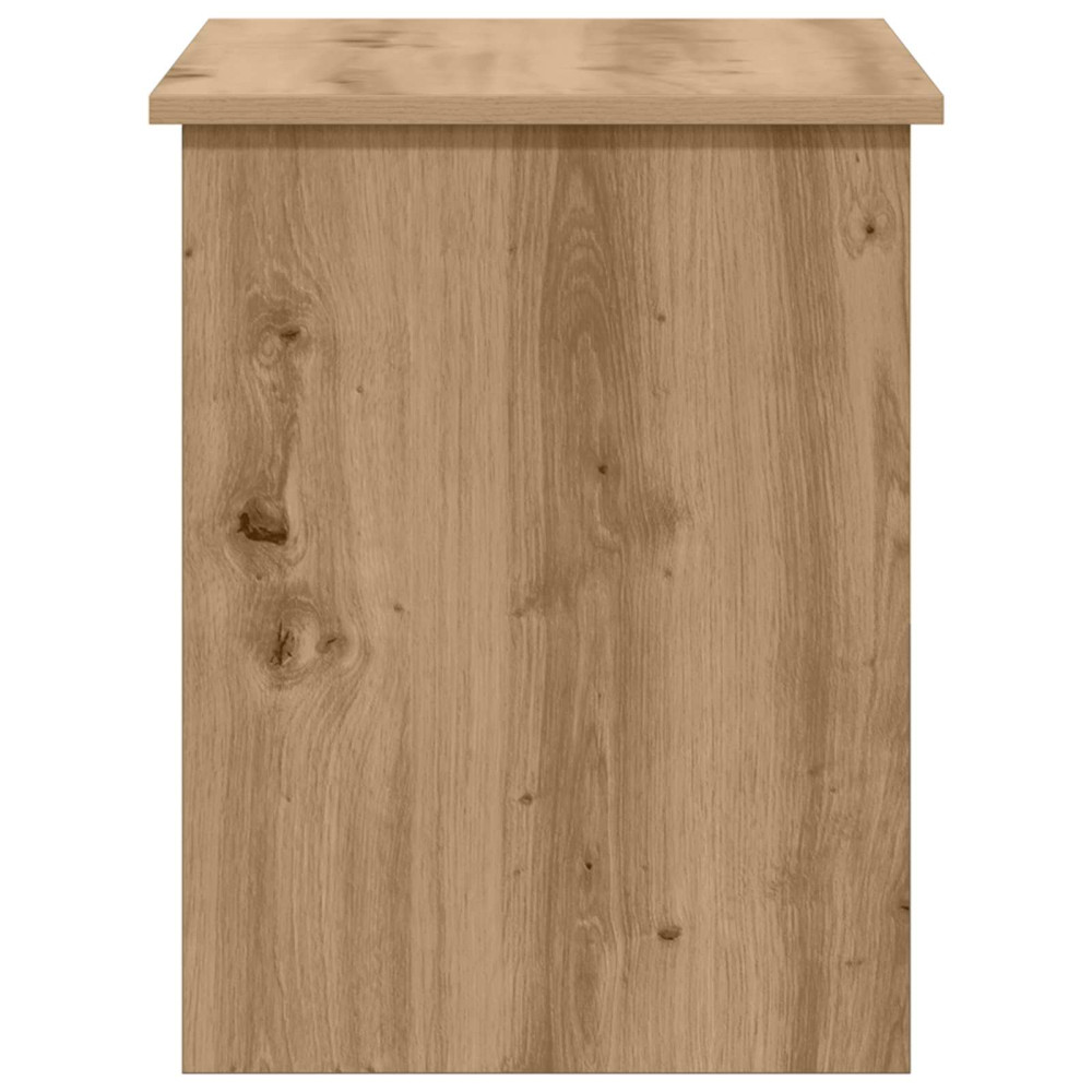 Produktbild för Förvaringskista Artisan-ek 80 x 40 x 50 cm Konstruerat trä