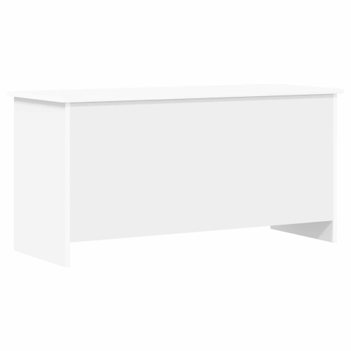 vidaXL Förvaringskista Vit 100 x 40 x 50 cm Konstruerat trä