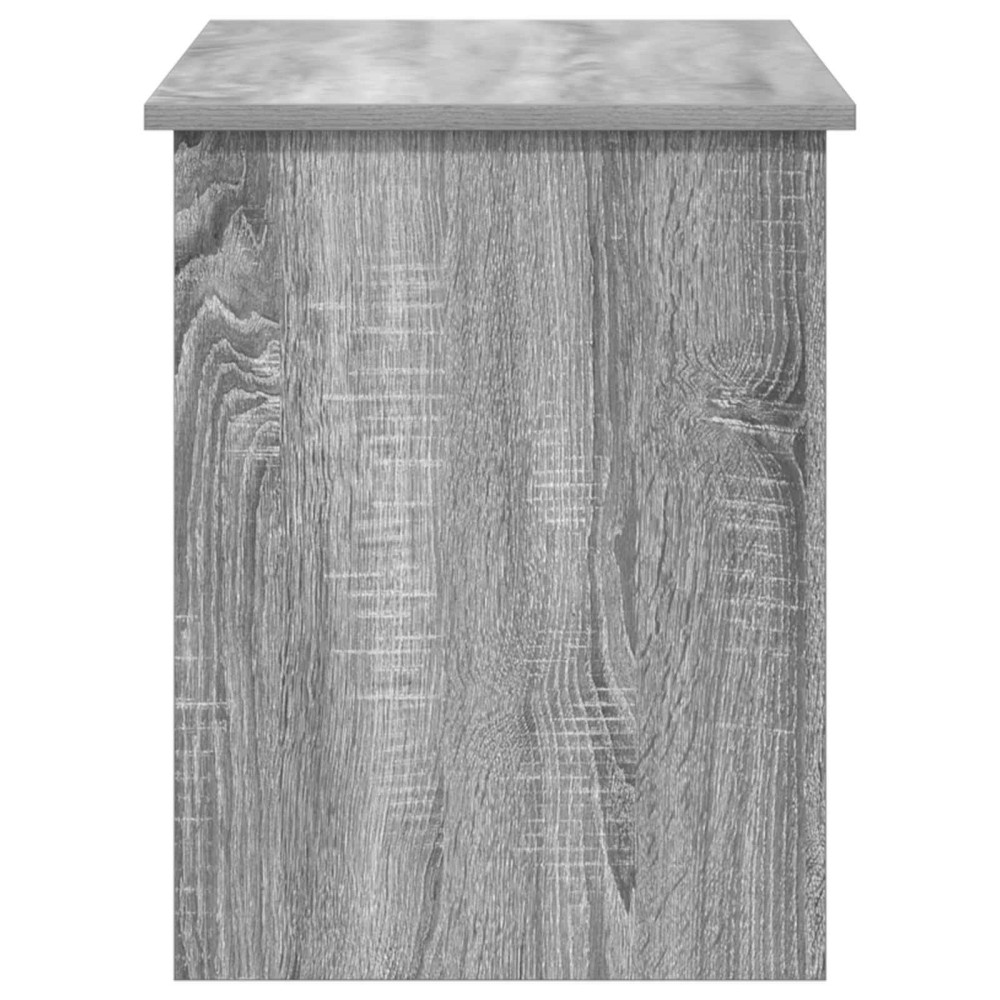 Produktbild för Förvaringskista Grå Sonoma 100 x 40 x 50 cm Konstruerat trä