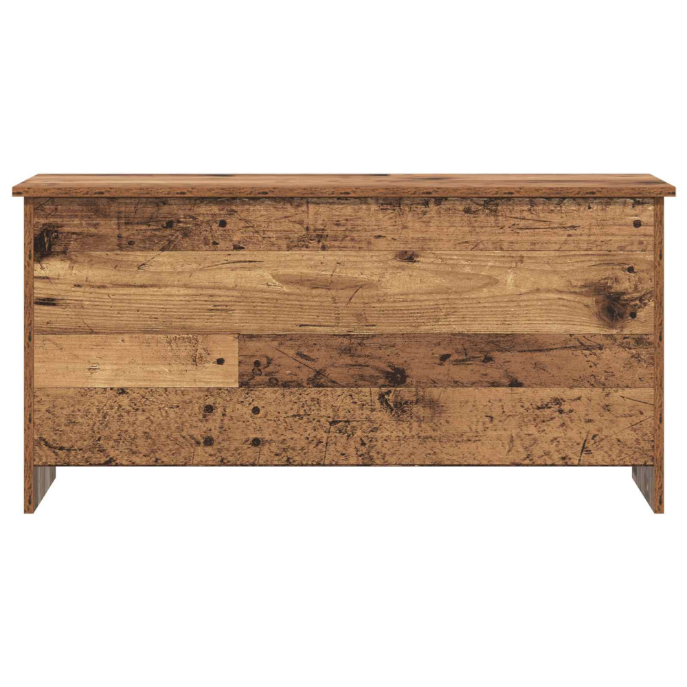 Produktbild för Förvaringskista Gammalt trä 100 x 40 x 50 cm Konstruerat trä