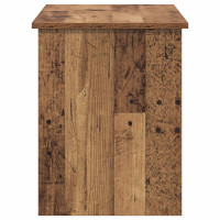 Produktbild för Förvaringskista Gammalt trä 100 x 40 x 50 cm Konstruerat trä