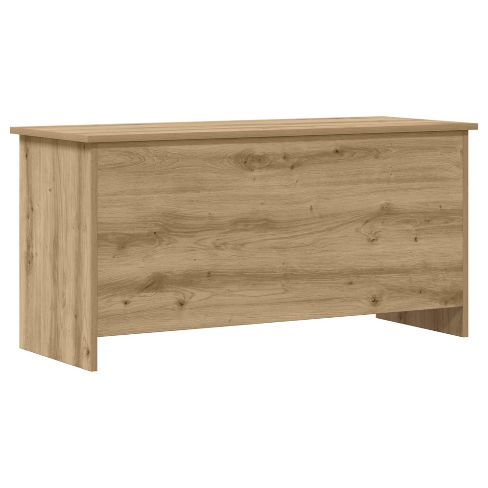 Produktbild för Förvaringskista Artisan-ek 100 x 40 x 50 cm Konstruerat trä