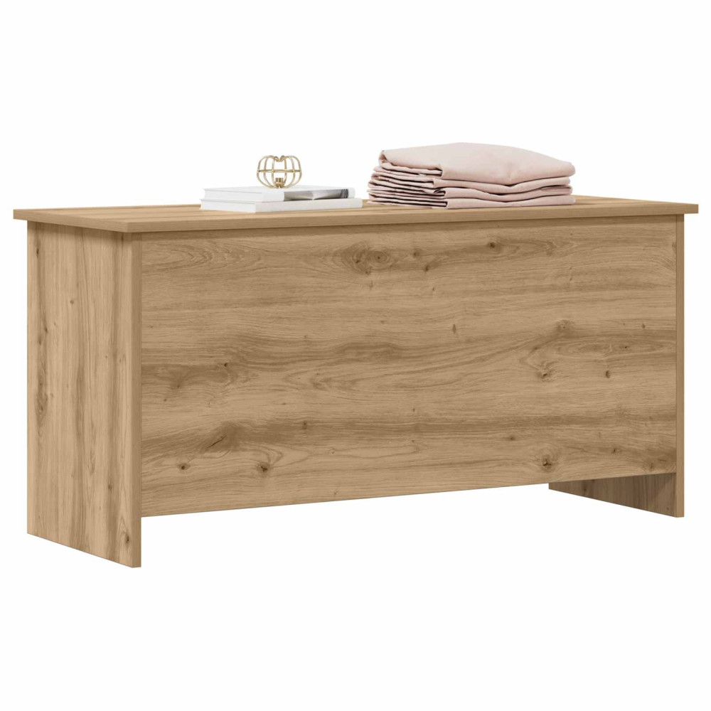 Produktbild för Förvaringskista Artisan-ek 100 x 40 x 50 cm Konstruerat trä