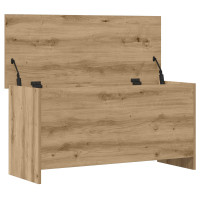 Produktbild för Förvaringskista Artisan-ek 100 x 40 x 50 cm Konstruerat trä
