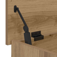 Produktbild för Förvaringskista Artisan-ek 100 x 40 x 50 cm Konstruerat trä