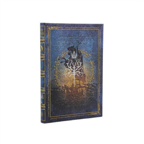 paperblanks The Crown Reclaimed (The Lord of the Rings Collection) Journal Midi Lined (Elastic Band Closure) (inbunden, eng)
