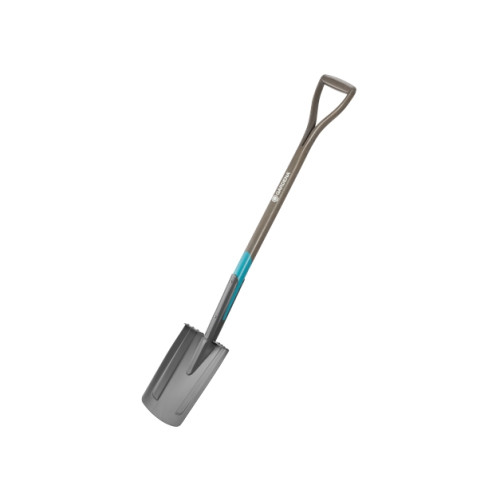 Gardena Gardena 17000-20, Dräneringsspade, Stål, Svart, Torg, D-form...