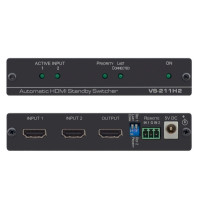 Produktbild för Kramer DigiTOOLS VS-211H2 2x1 Automatic 4K UHD HDMI Standby Switcher - video-/ljudomkopplare - 2 portar