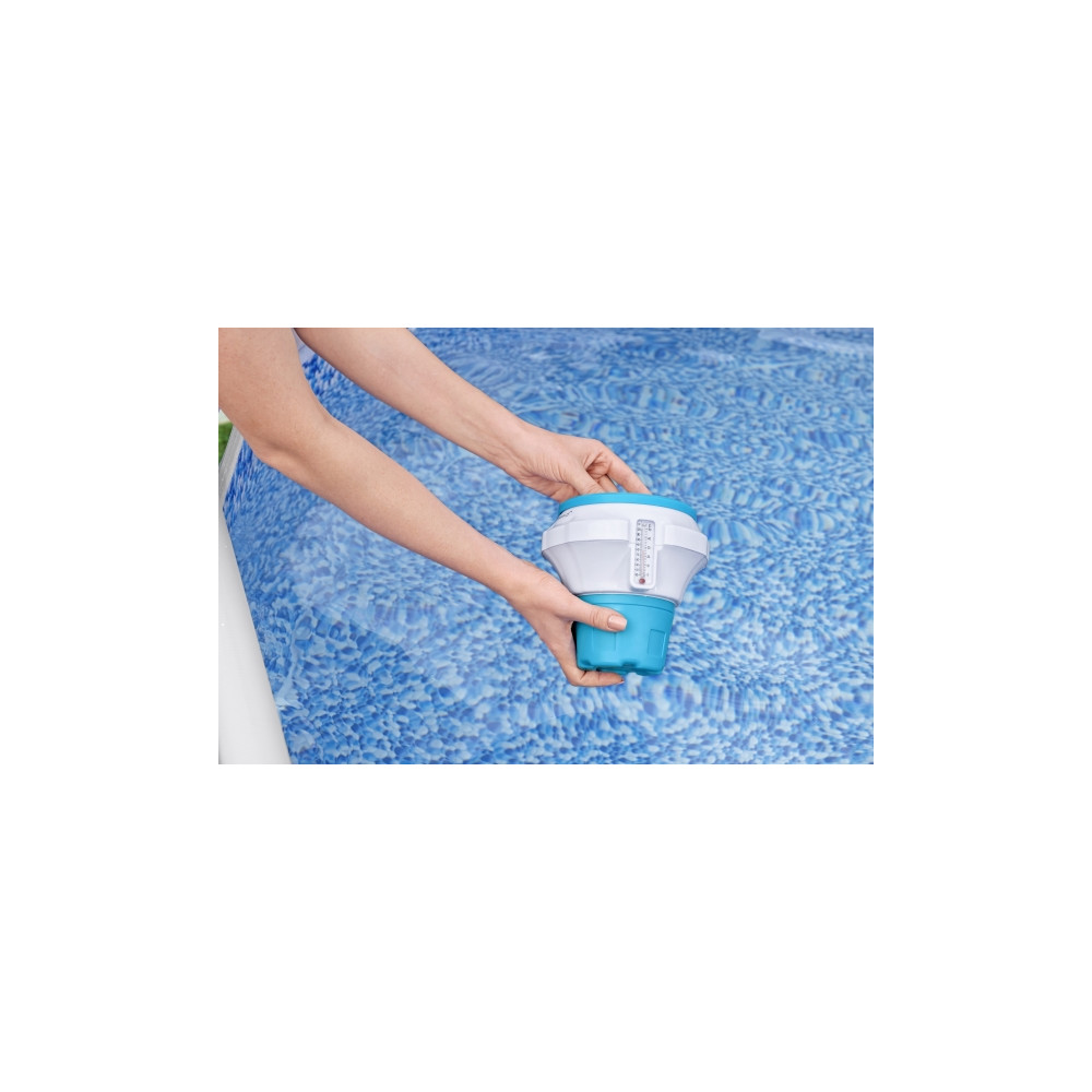 Produktbild för Bestway 58701 / 23, klordispenser, blå, vit, rund, °C, °F, 7...