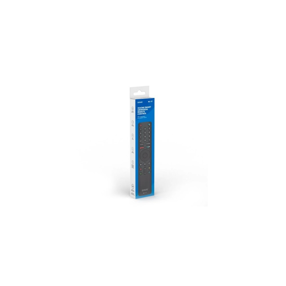 Produktbild för Savio SAVPILOTRC17 XIAOMI, TV, IR/Bluetooth, Tryckknappar, S...