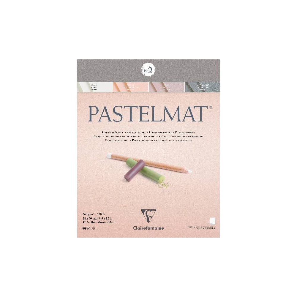 Produktbild för Clairefontaine PASTELMAT-papper nr 2