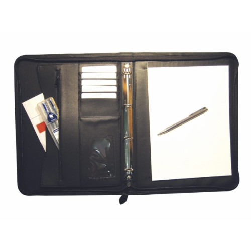 STAEDTLER Dokumentmapp Staedtler svart 210x297mm antal ringar: 4 konst...
