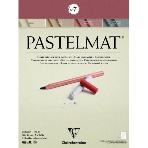 Clairefontaine Clairefontaine PASTELMAT-papper nr 7