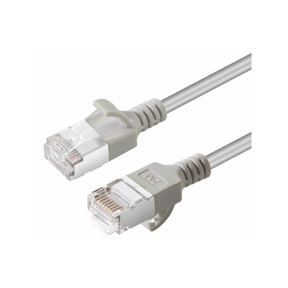 Produktbild för MicroConnect nätverkskabel - 15 cm - grå