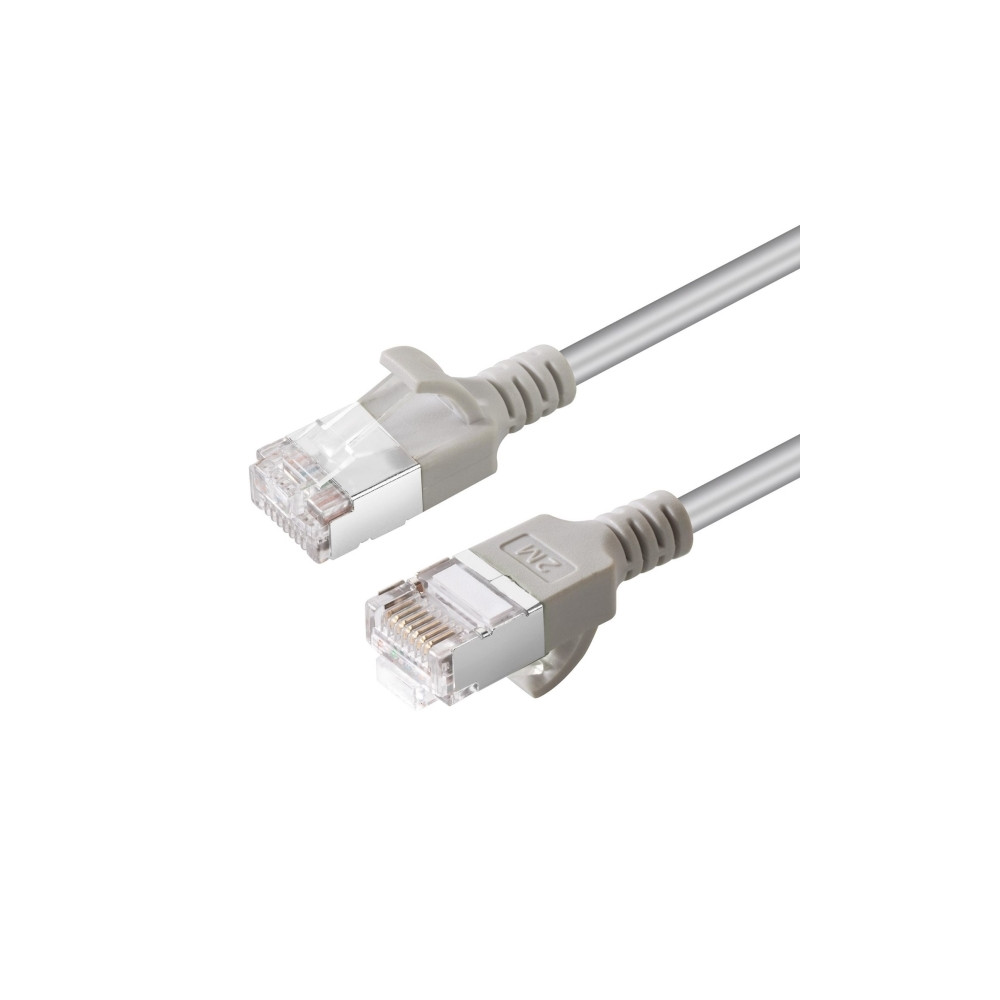 Produktbild för MicroConnect nätverkskabel - 15 cm - grå