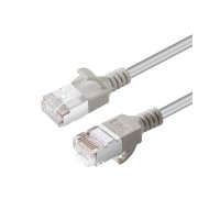 Produktbild för MicroConnect nätverkskabel - 15 cm - grå