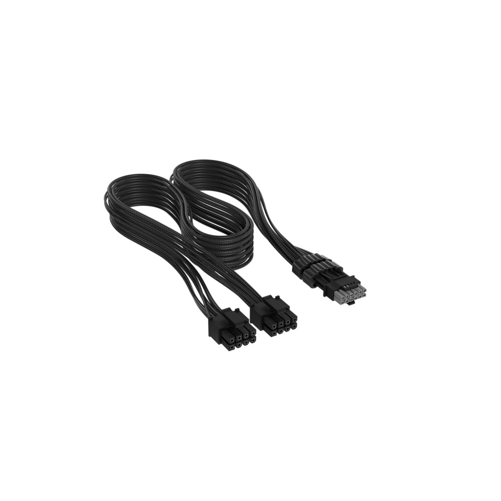 Produktbild för CORSAIR Elite Premium Type 4 - strömkabel - 8-stifts PCIe-ström till 16-stifts PCI-matning - 65 cm