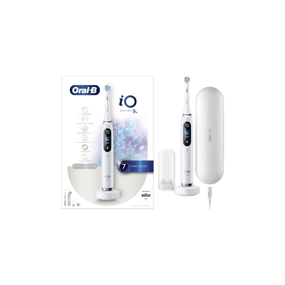 Produktbild för Oral-B iO Series 9 - tandborste - vit