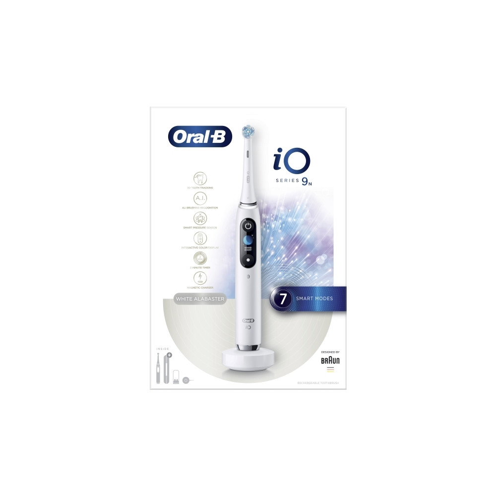 Produktbild för Oral-B iO Series 9 - tandborste - vit