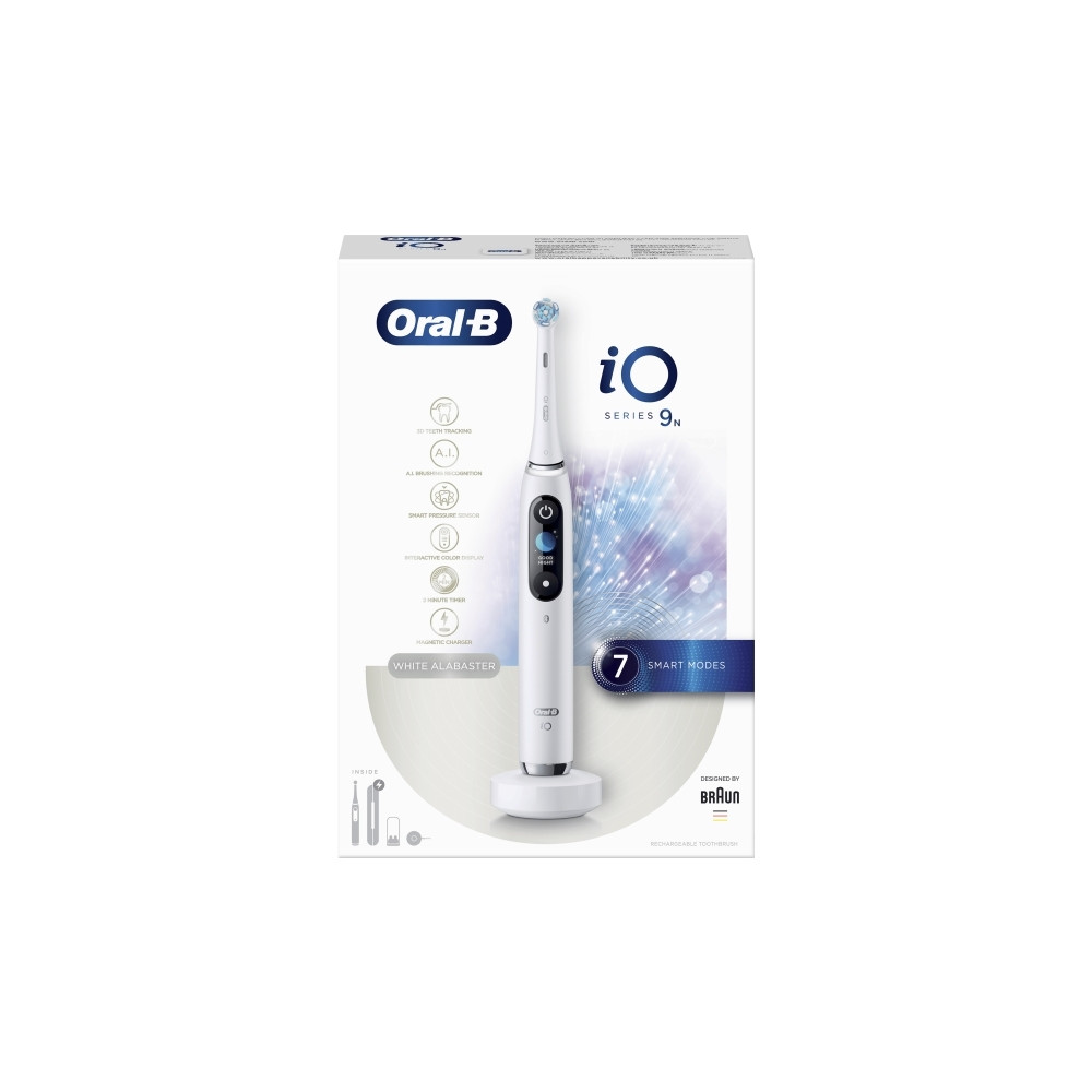 Produktbild för Oral-B iO Series 9 - tandborste - vit