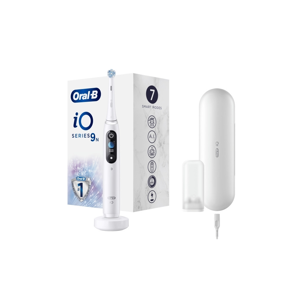 Produktbild för Oral-B iO Series 9 - tandborste - vit