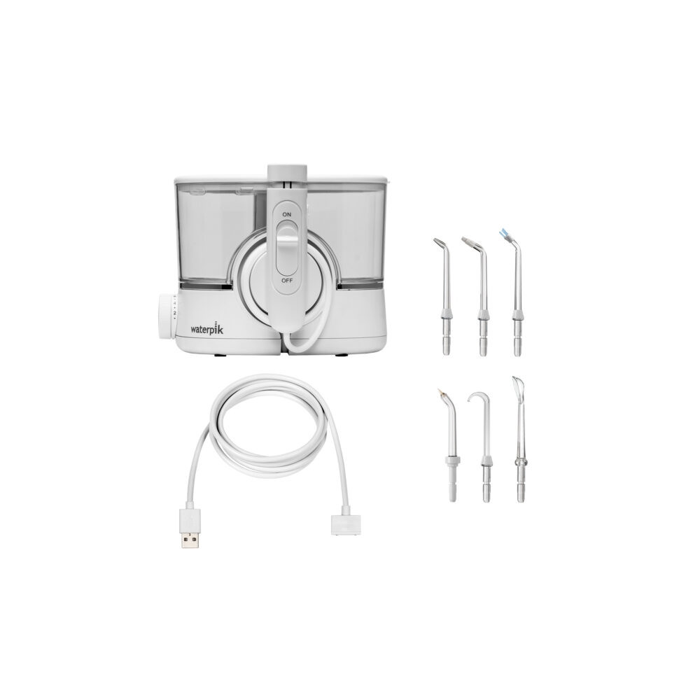 Produktbild för Waterpik WF-11 ION Cordless, Vit, Trådlös mundusch, Batteri,...