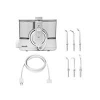 Produktbild för Waterpik WF-11 ION Cordless, Vit, Trådlös mundusch, Batteri,...