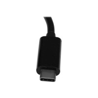 Produktbild för StarTech.com 3-ports USB-C-hubb med Gigabit Ethernet och 60 W strömförsörjning Pass-through laddning av bärbar dator - USB-C till 3x USB-A (USB 3.0 SuperSpeed 5 Gbps) - USB 3.1/3.2 Gen 1 Type-C adapterhubb - hubb - 3 portar