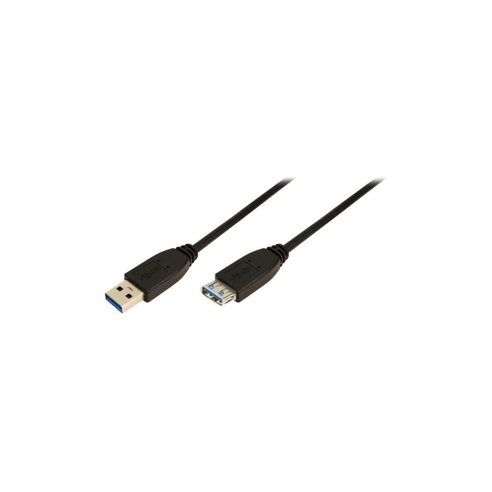 Produktbild för LogiLink - USB-förlängningskabel - USB typ A till USB typ A - 3 m