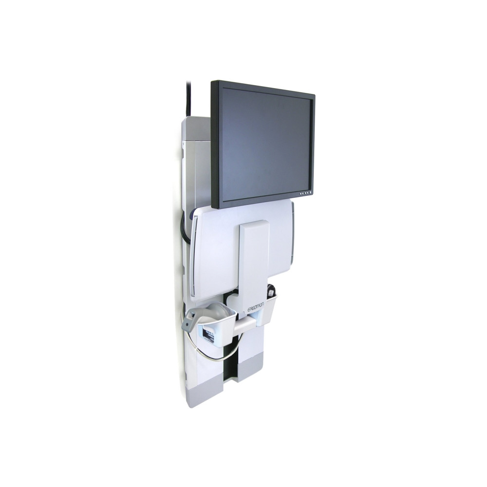 Produktbild för Ergotron StyleView monteringssats - för LCD-skärm/tangentbord/mus - patientrum - vit