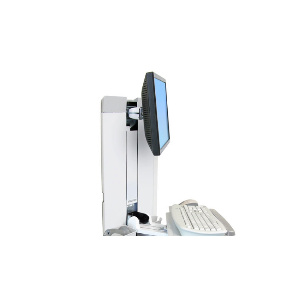 Produktbild för Ergotron StyleView monteringssats - för LCD-skärm/tangentbord/mus - patientrum - vit